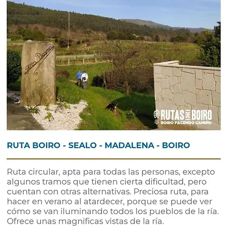 펜션 Refugio Barbanza 보이로